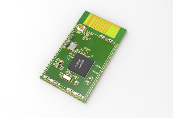 1.5uA BLE5 Thread ZigBee3 Nfc Bluetooth Modulo de baja energía para cerraduras BLE52840SA-B