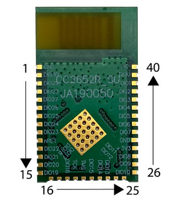 Módulo multi del protocolo Cc2652 para la rejilla elegante y la lectura de contador automática