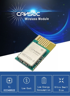 BLE 5.3 Baja energía Ble AN2340SA-B módulo Ipex Larga distancia 2.4 GHz TI CC2340R5 módulo de hilo ZigBee
