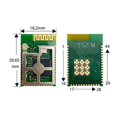 Módulo CC3200 Cansec TA3200R1D-SA inalámbrico de WiFi del TI