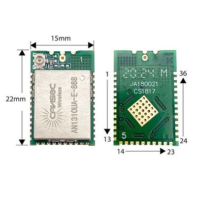 Módulo sub del módulo 13dBm Texas Instruments CC1310 del gigahertz de AN1310UA-E